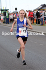 Womens under-17s 2021 Northern 6 and 4 Stage and Young Athletes Road Relays, Redcar. Photo: David T. Hewitson/Sports for All Pics